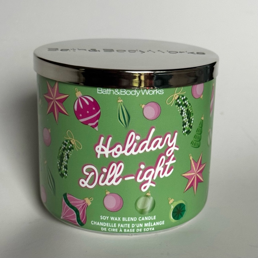 Holiday Dill-ight Bath and Body Works Candle